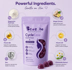 BcozShe CycleEase Gummies key ingredients for hormonal wellness support